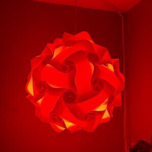 Handmade indoor - outdoor hanging lights. Mood lighting. Infinity light